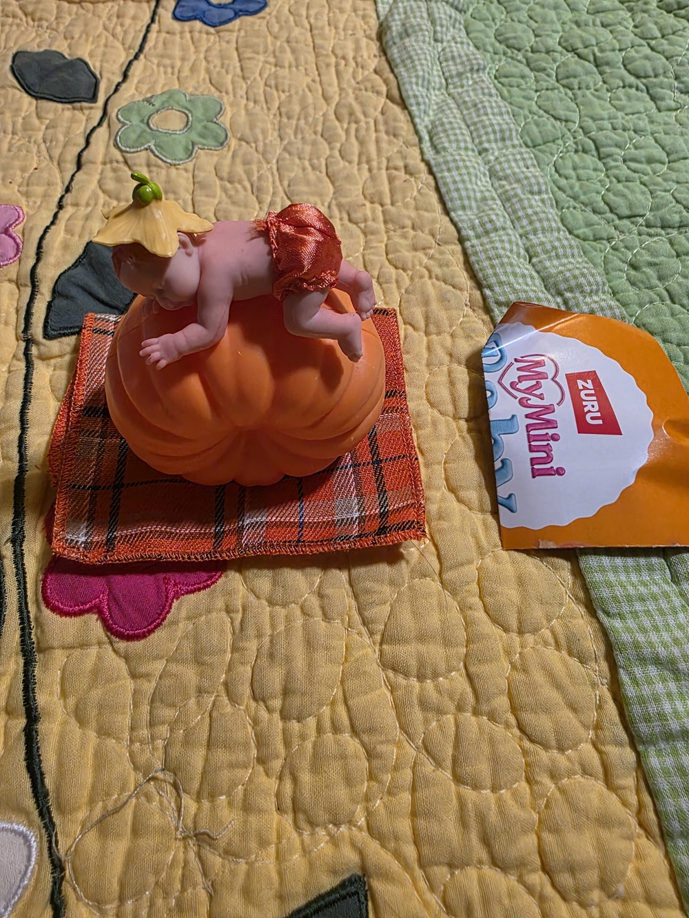 Zuru My Mini Fall Pumpkin Baby Figurine - Orange